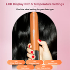 MAIMEITE Hair Straightener, Curler, Curly Hair Iron, Straightening Iron, Affordable Straightener, 2-in-1 Straight & Curly Hair Styler, Rebonding Iron, Hair Comb